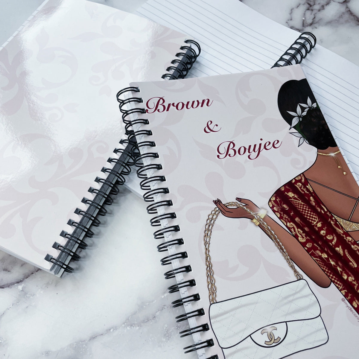 Brown & Boujee Notebook